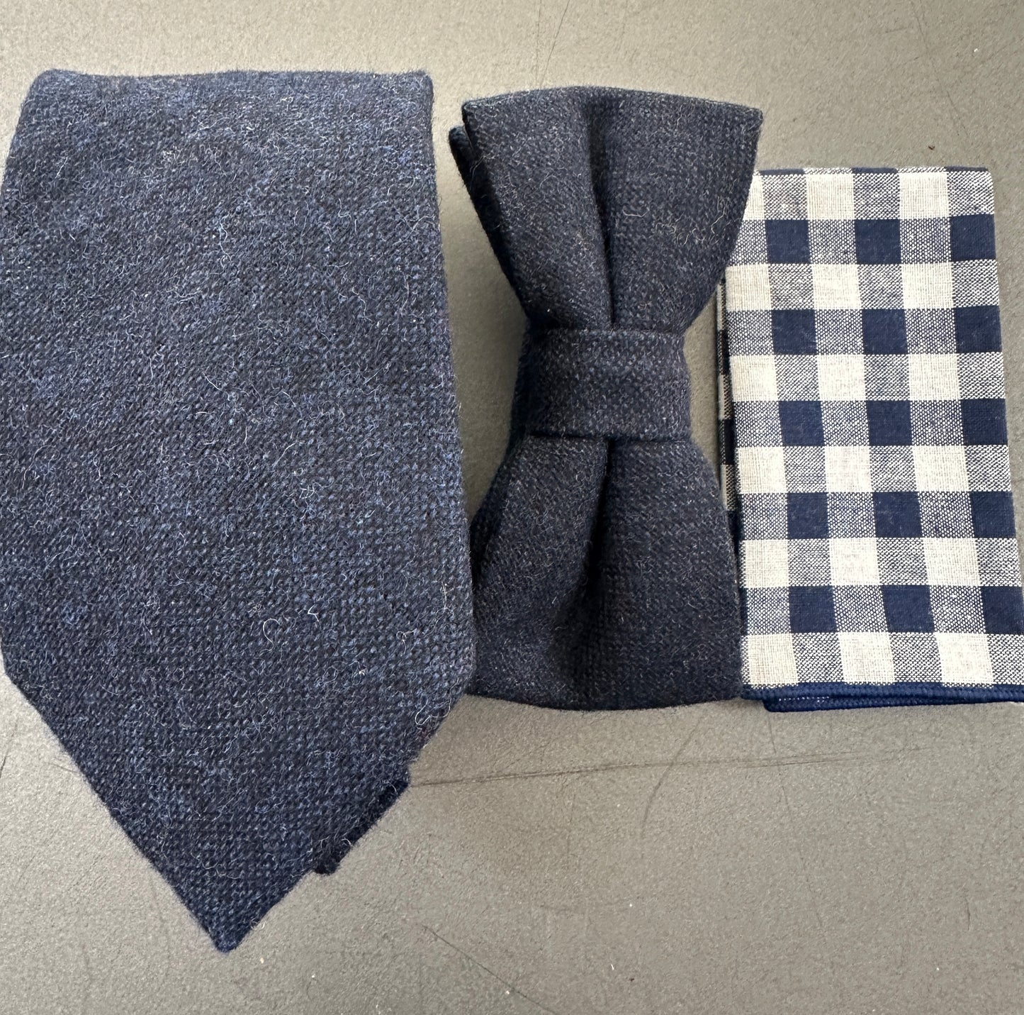 The Carnation Blush Pink Necktie, Bow Tie & Bluestem Floral Pocket Square Set – Wedding Ties, Groomsmen Gifts, and Men’s Accessories