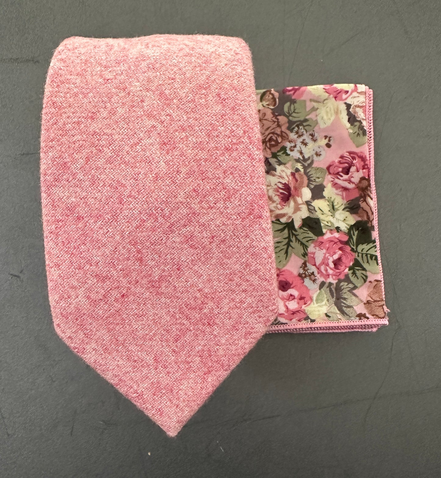 Olive: Knitted Tie, Green Knitted Tie, Pocket Square, Tie Set, Men's Ties, Wedding Ties