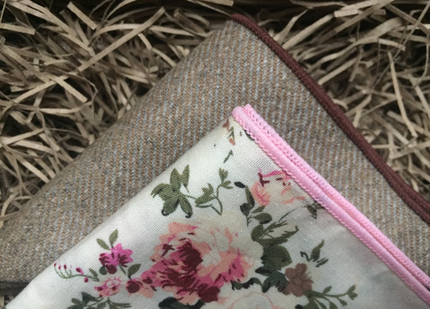 Willow & Comte: Pocket Square Set, Men's Gift, EDC Handkerchief, Wedding, Groom, Boyfriend