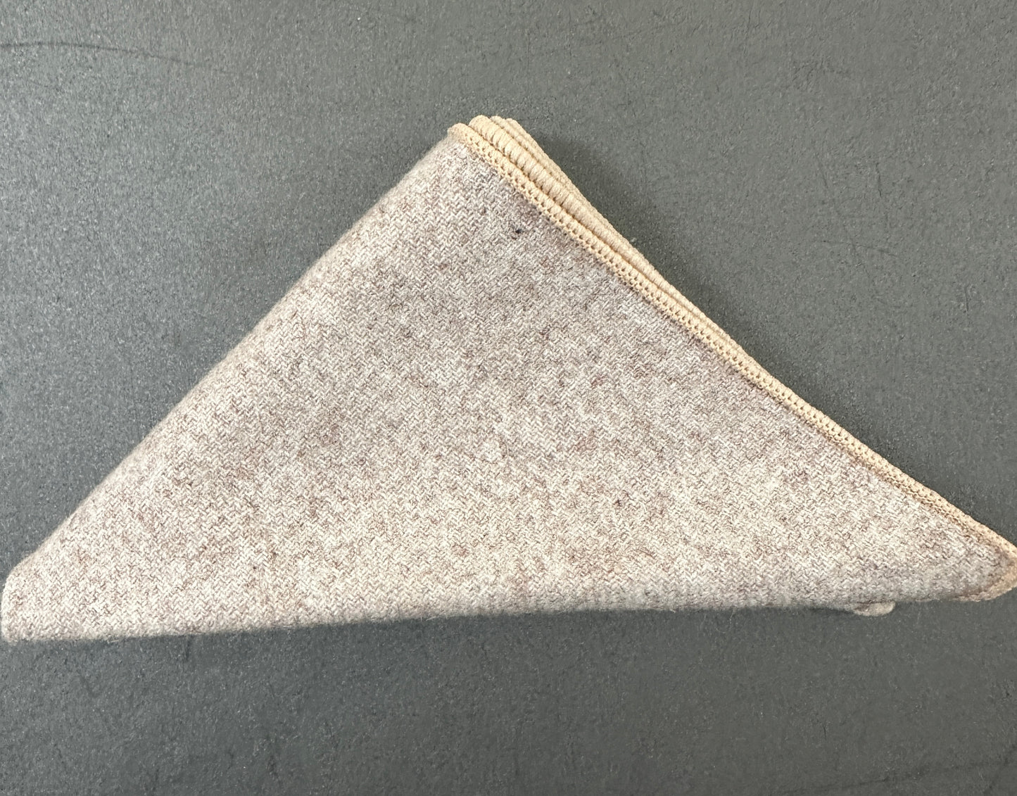 The Dill: Cream Wool Tie, Bow Tie & Pocket Square – Wedding Set in 6cm & 7cm Widths
