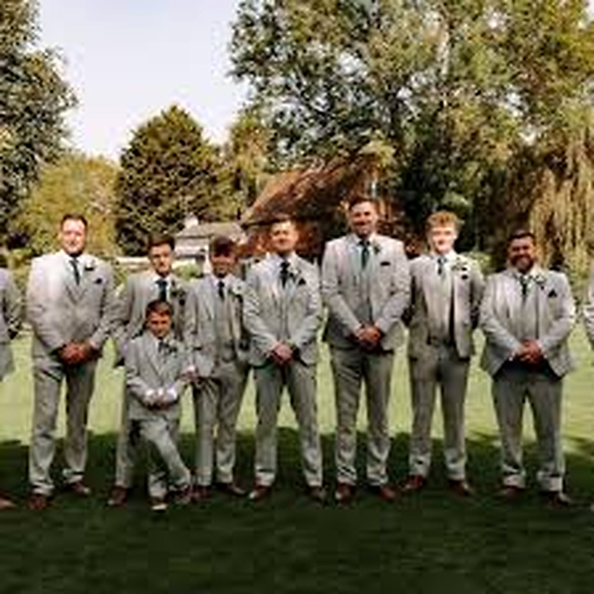 Groom and groomsmen wedding attire inspiration
