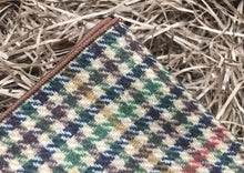 Load image into Gallery viewer, The Aspen: Brown Check Pocket Square, Wool Pocket Square, Pocket Squares For Men