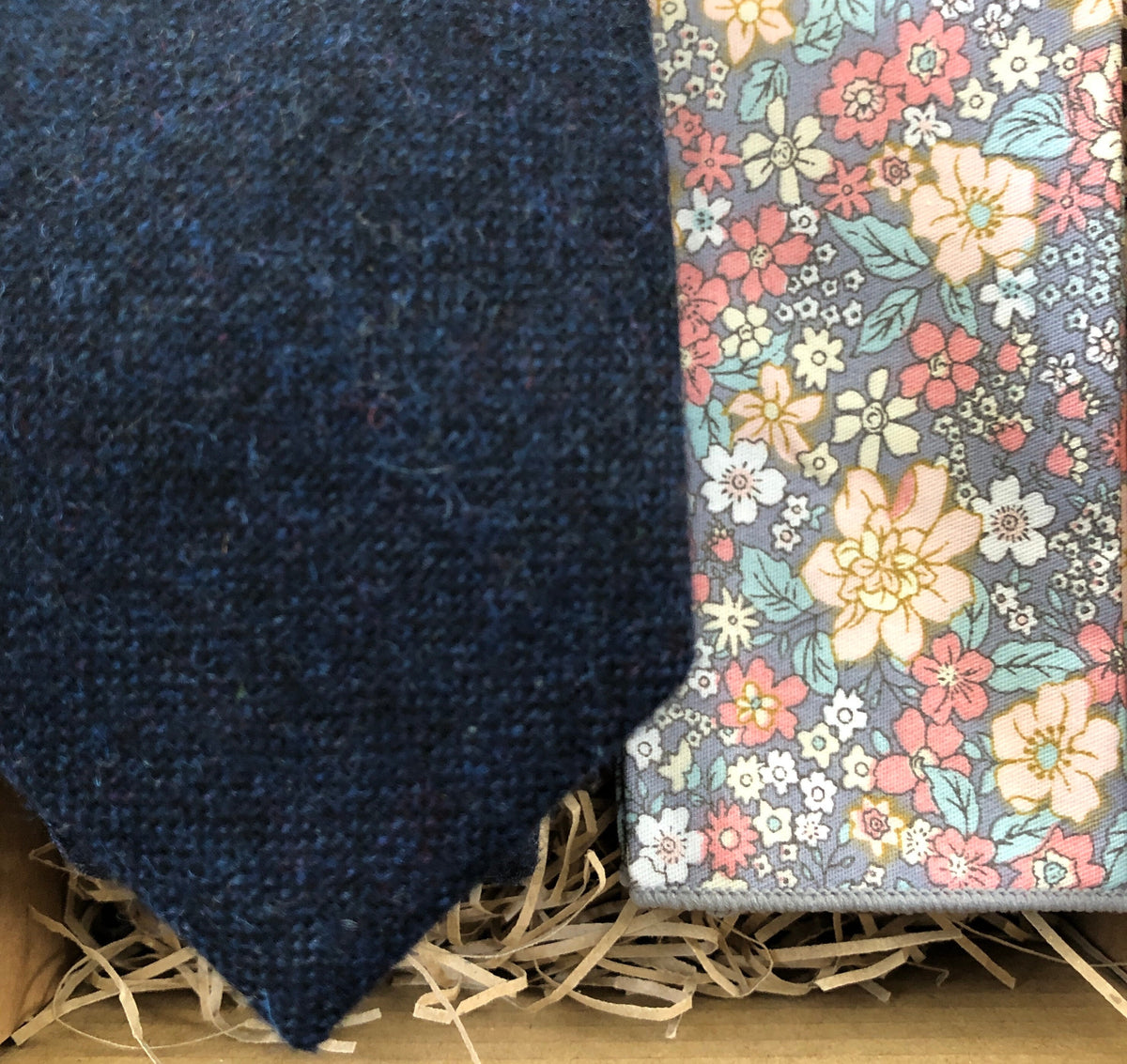 The Bellflower & Bonhomme: Navy Blue Men's Tie, Floral Pocket Square, Wool ties, Blue Men's Ties, Wedding Ties, Men's Gifts, Ties For Men